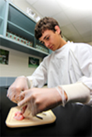 Biology student 