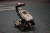 Robot made by IT students